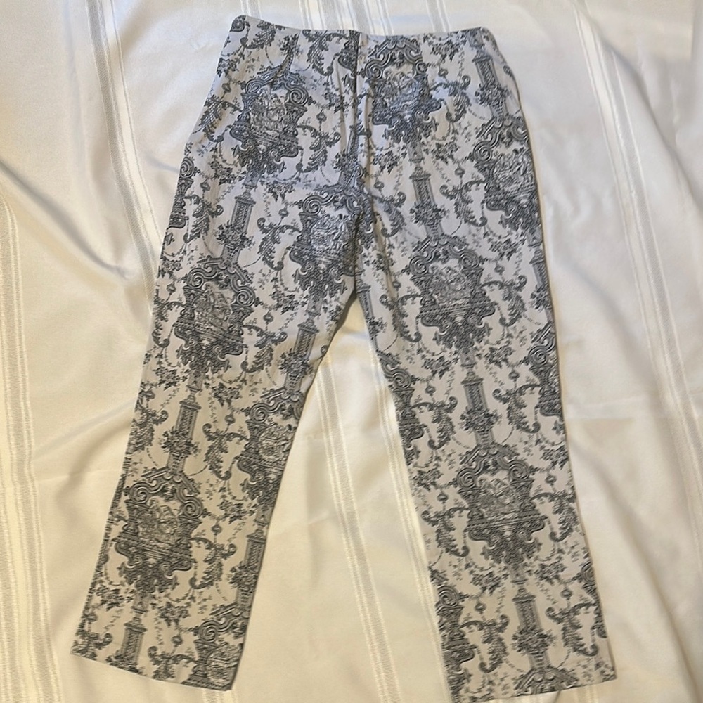 Harold's Monochrome Baroque Print Pants - Picture 4 of 8
